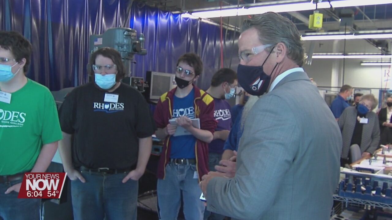 Ohio Lieutenant Governor taking a look at Rhode State College's Uniquely Abled Academy